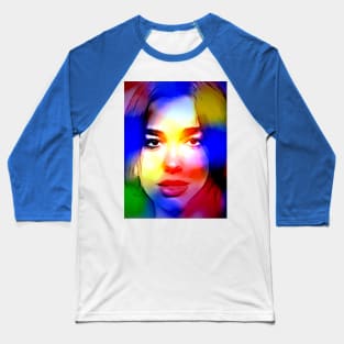 Dua Lipa in Colors Baseball T-Shirt